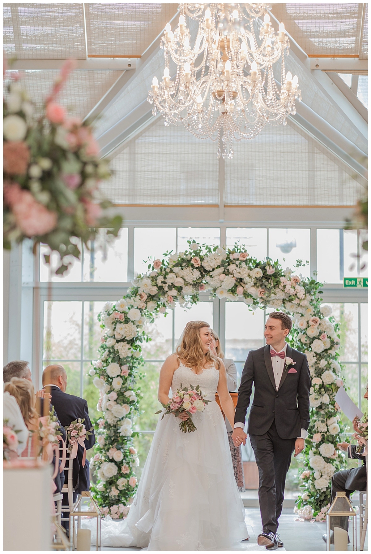 summer wedding at Botleys Mansion
