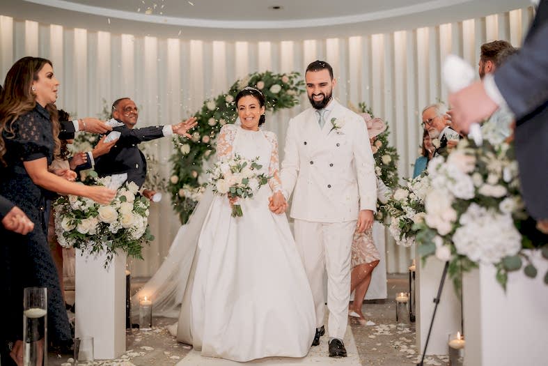 coworth park flowers wedding ceremony